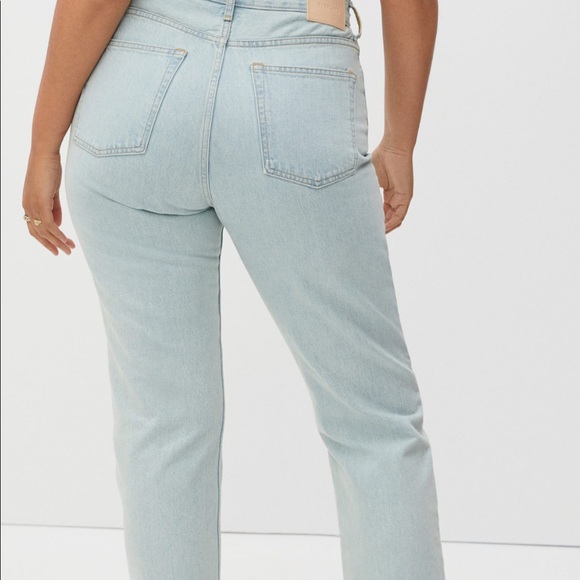 COPY - NWT EVERLANE 90’s cheeky jean 28 distressed pale blue - Picture 1 of 2